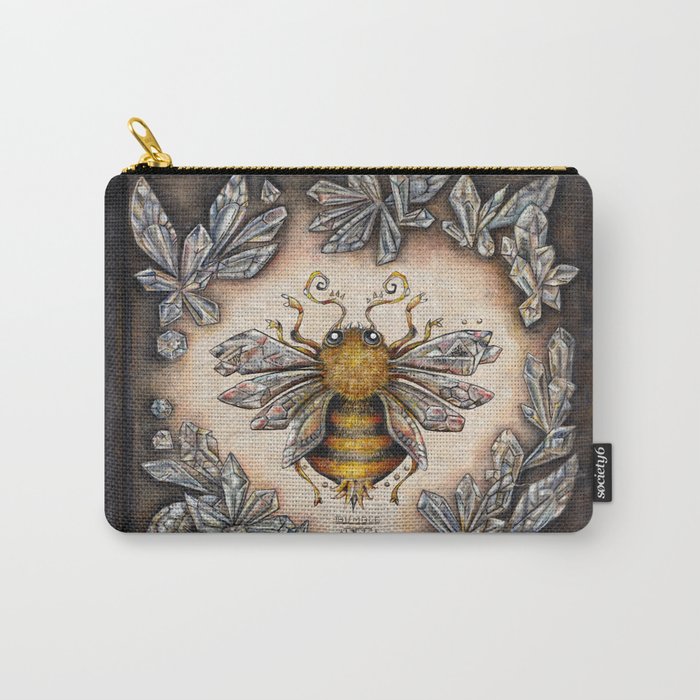 Crystal bumblebee Carry-All Pouch
