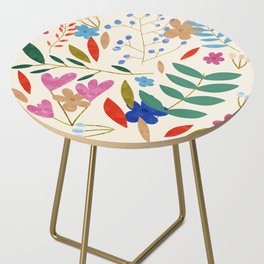 Groundbreaking Florals Side Table