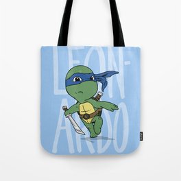 TMNT: Leonardo (Cute & Dangerous) Tote Bag