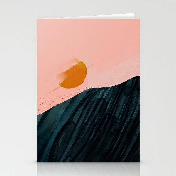 The Sunsets On New Horizons Stationery Cards