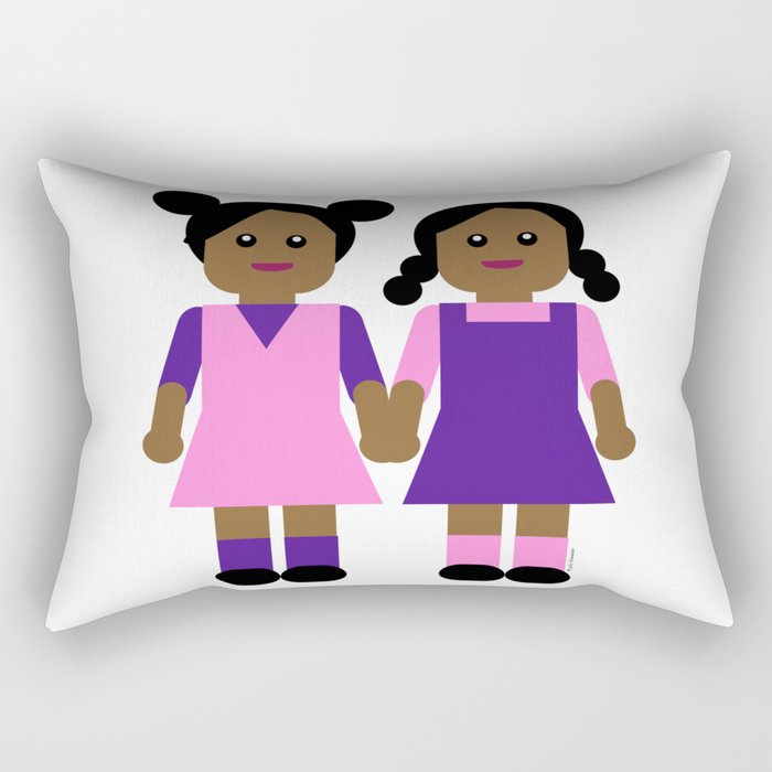 Sisters Rectangular Pillow