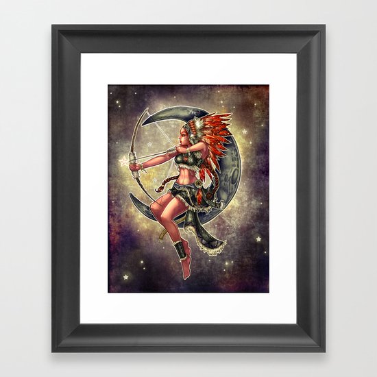 S T A R S T R U C K Framed Art Print