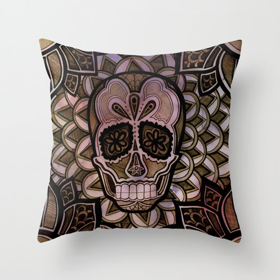 Azucar Throw Pillow