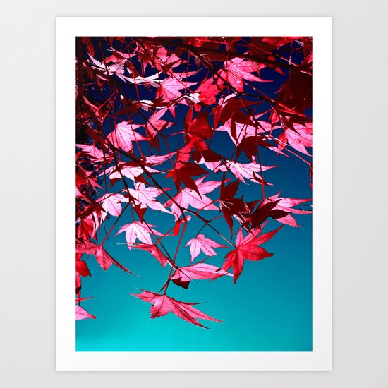 red tree II Art Print