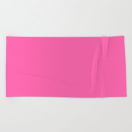 Hot Pink Beach Towel