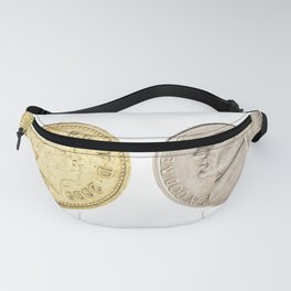 Pound and Quarter Dollar Fanny Pack