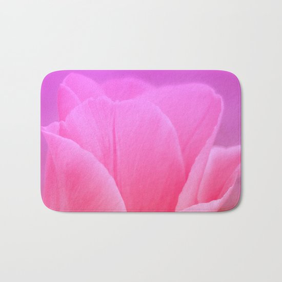 Pinky Tulip Bath Mat