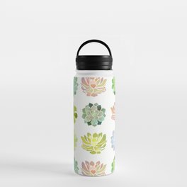 Spring Succulents Water Bottle