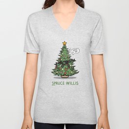 Spruce Willis V Neck T Shirt