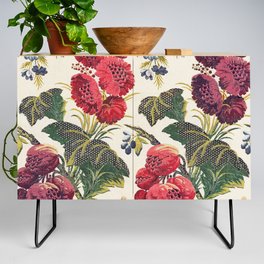 Floral Repeat Pattern 8 Credenza
