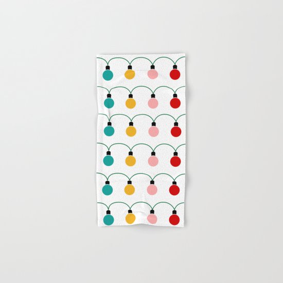 Christmas Light Hand & Bath Towel