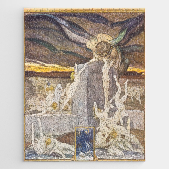 Artwork from Dante's Inferno Jigsaw Puzzle