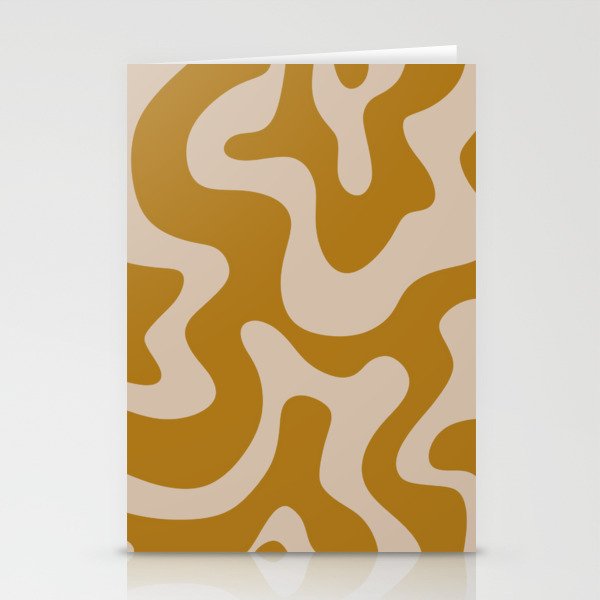 7 Abstract Swirl Shapes 220711 Valourine Digital Design Stationery Cards