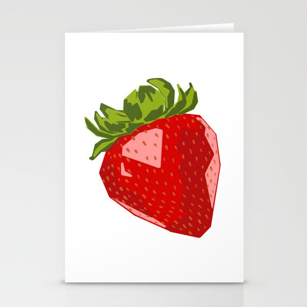 Strawberry  Stationery Cards