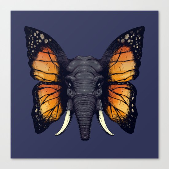 Elepfly Canvas Print