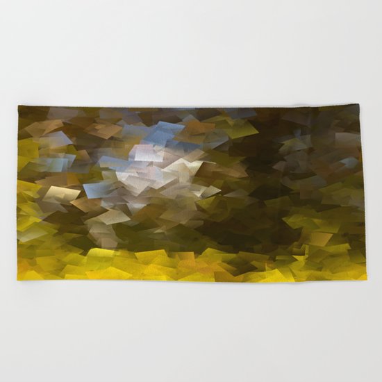 Abstract IV Beach Towel
