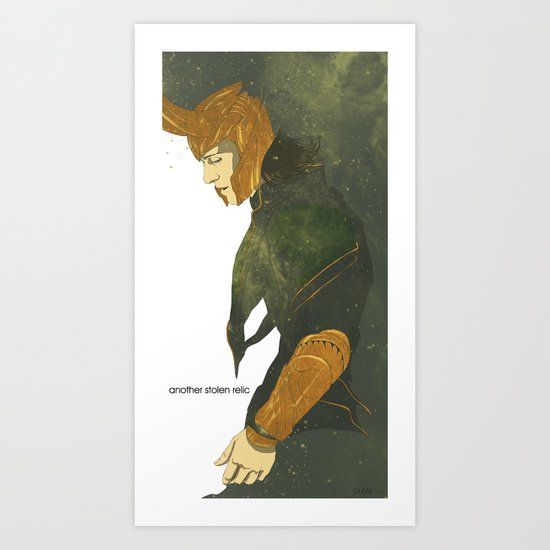 Loki Art Print