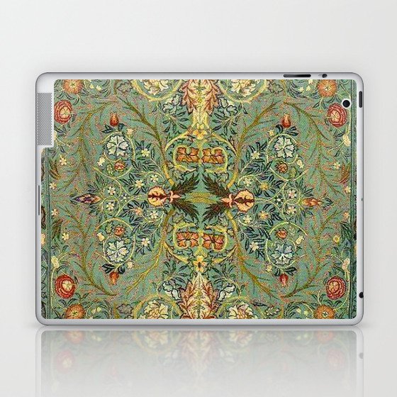 William Morris Antique Acanthus Floral Laptop & iPad Skin