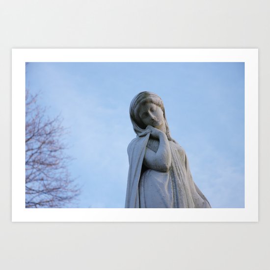 I Want To Be A Mysterious Woman Art Print