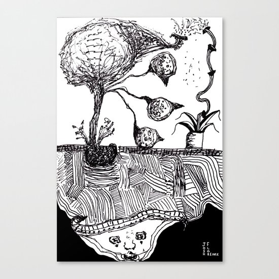 Bird Tree Canvas Print