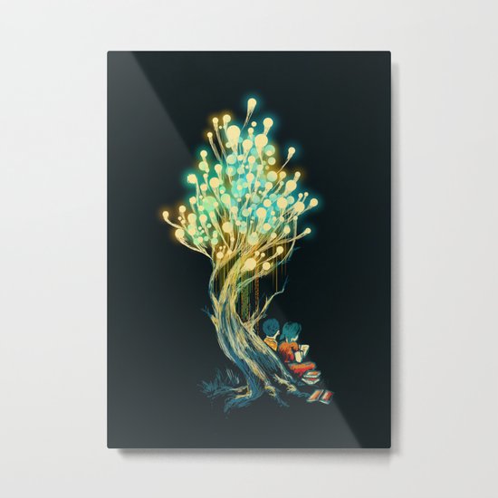 ElectriciTree Metal Print
