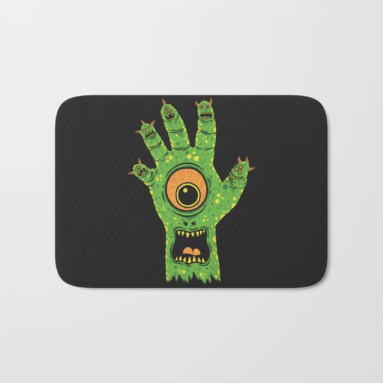 Finger Monsters Bath Mat