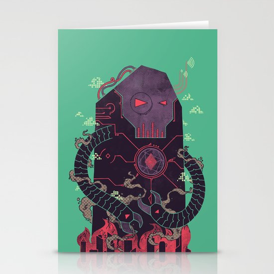 Operate, Annihilate Stationery Cards