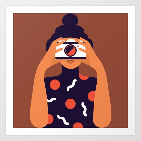 Time for your closeup Art Print