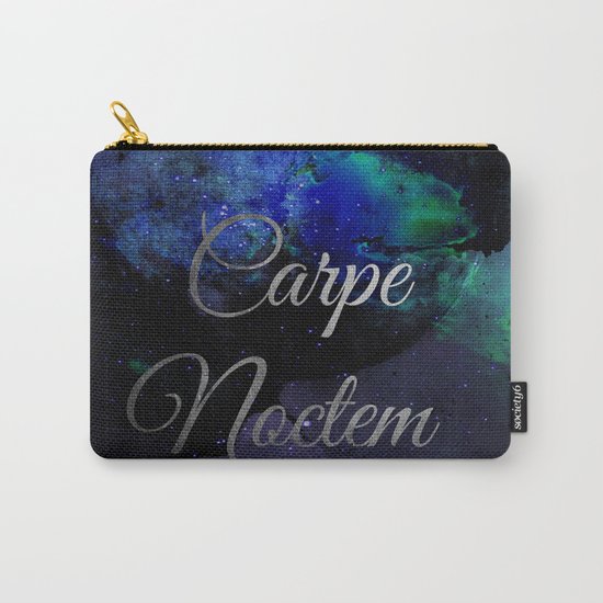 Carpe Noctem (Seize The Night) Carry-All Pouch