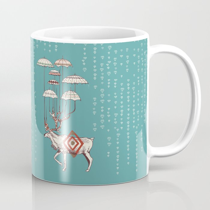 Rain Deer Coffee Mug