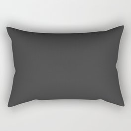 Carbon Black Rectangular Pillow