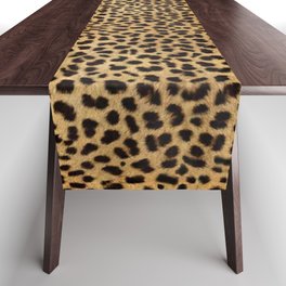 Cheetah Print Table Runner