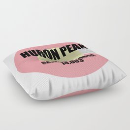 Huron Peak Colorado Floor Pillow