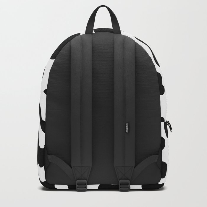 Moo Cow Print Backpack by Kate and Company Society6
