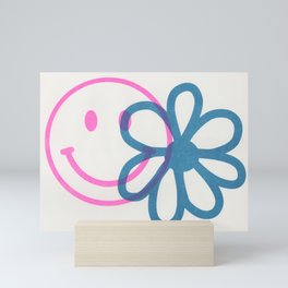 Happy Flower Mini Art Print