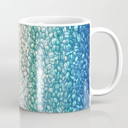 blue bean brew coffee art Mug