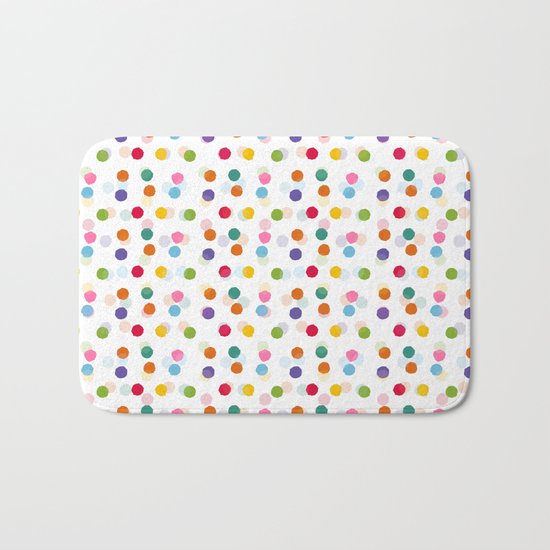 Polka Dots Bath Mat