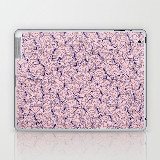Butterfly Blush Laptop & iPad Skin