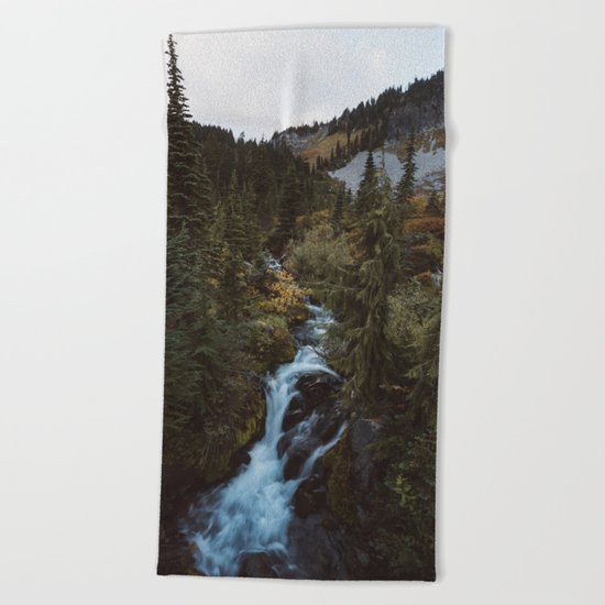 Landscape III #photography #society6 Beach Towel