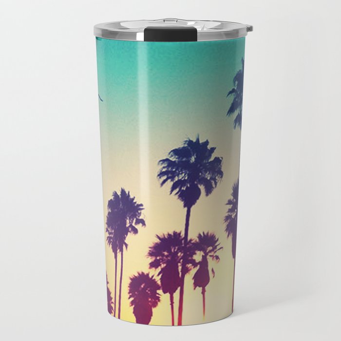 Santa Monica Sunset Travel Mug