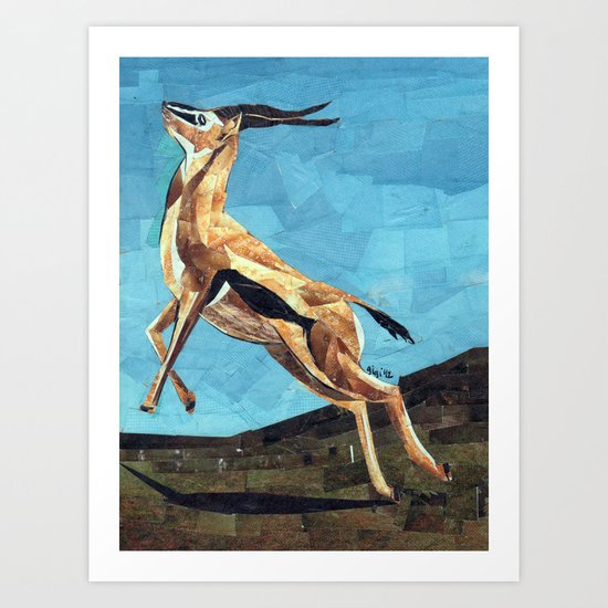 Gazelle Art Print