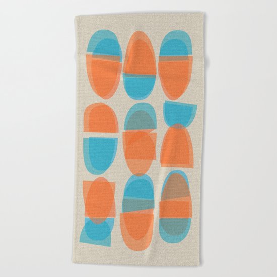 Chinese Bowls Beach Towel