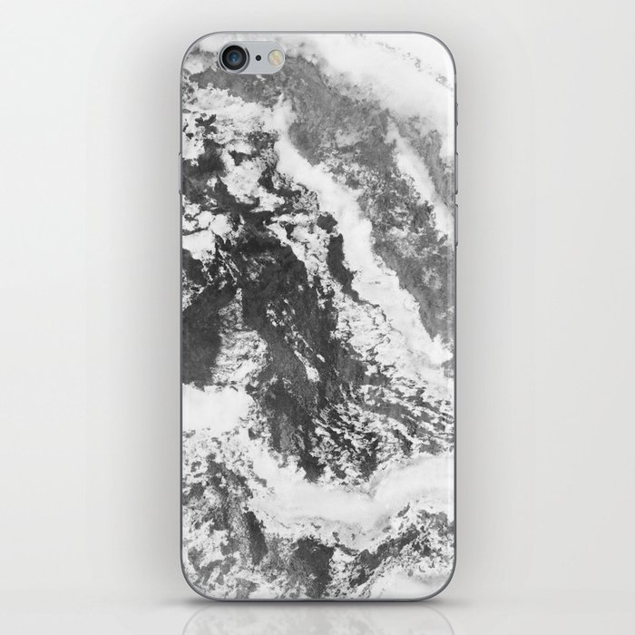 Marble Mountain Black and White II iPhone Skin