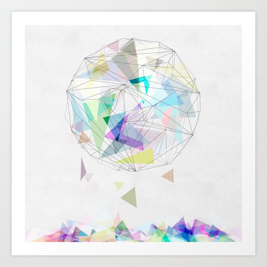 Graphic 41 VACANCY Art Print