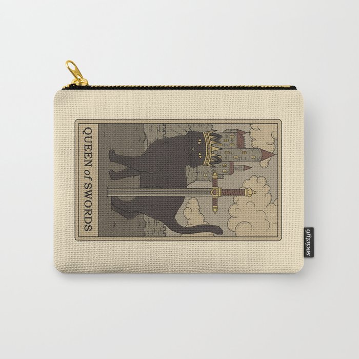 Queen of Swords Carry-All Pouch