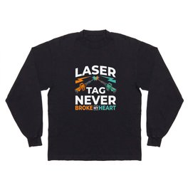 Laser Tag Game Outdoor Indoor Player Long Sleeve T-shirt