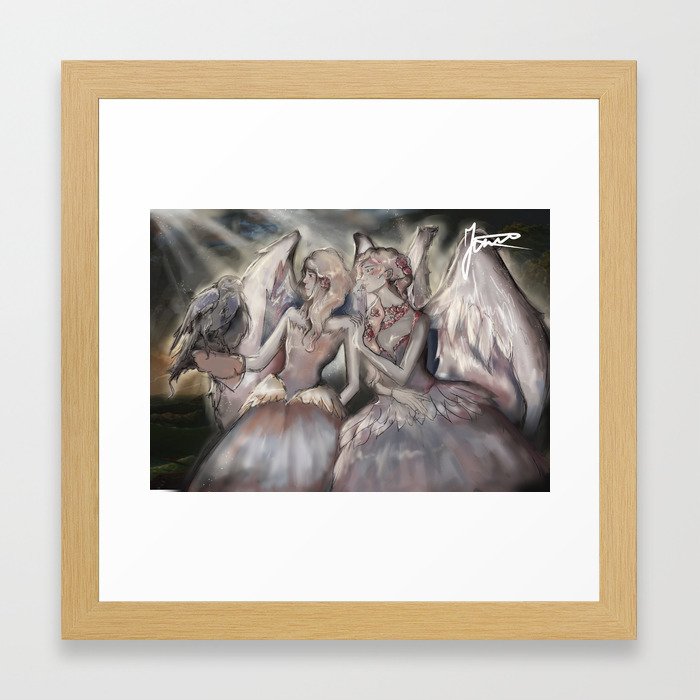 Angels (1) Framed Art Print