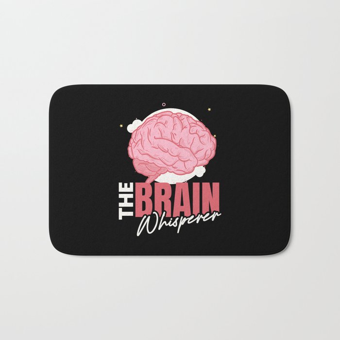The Brain Whisperer Neurology Science Bath Mat
