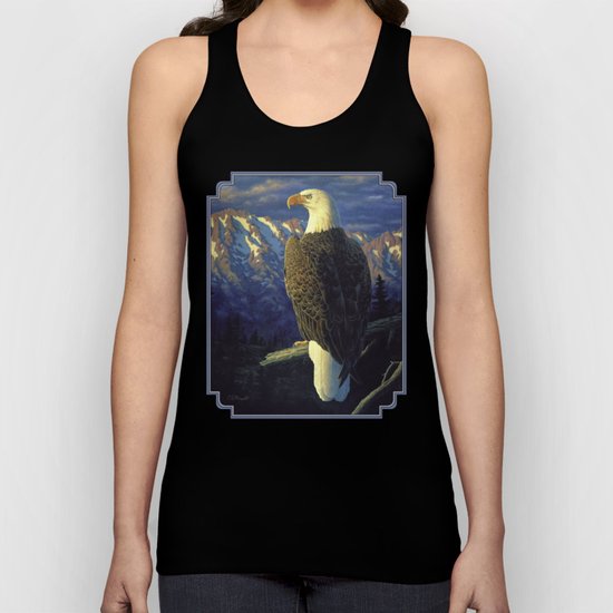 North American Bald Eagle Unisex Tank Top