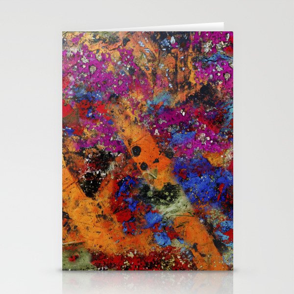 Abstract Fall Colors Stationery Cards By Lumixron Society6